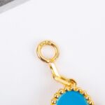 [Eternal Jewelry]CLOVER 5 MOTIFS TURQUOISE BRACELET - Image 6