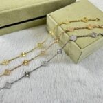 [Eternal Jewelry]CLOVER 6 MOTIF DIAMOND LASER BRACELET - Image 2
