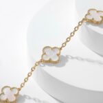 [Eternal Jewelry]CLOVER 10 MOTIFS WHITE MOTHER OF PEARL NECKLACE - Image 6