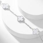 [Eternal Jewelry]CLOVER 10 MOTIFS WHITE MOTHER OF PEARL NECKLACE - Image 15