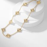 [Eternal Jewelry]CLOVER 10 MOTIFS LASER NECKLACE - Image 4