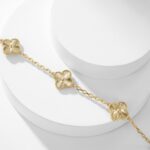 [Eternal Jewelry]CLOVER 10 MOTIFS LASER NECKLACE - Image 8