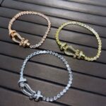 [Eternal Jewelry]FORCE  HORSESHOE  DIAMOND TENNIS BRACELET - Image 4