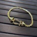 [Eternal Jewelry]FORCE  LARGE HORSESHOE FULL DIAMOND TENNIS BRACELET - Image 6