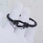 [Eternal Jewelry]FORCE LARGE SERIES HORSESHOE BLACK SAMURAI BRACELET - Image 6