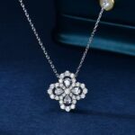 [Eternal Jewelry]LOOP NECKLACE FULL MOTIF DIAMOND 16MM MULTIPLE COLORS - Image 10