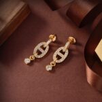 [Eternal Jewelry]HM CHAINE DIAMOND EARRINGS - Image 3