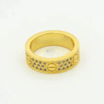[Eternal Jewelry]LOVE RING 5.5MM DIAMONDS PAVED - Image 5