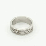 [Eternal Jewelry]LOVE RING 5.5MM DIAMONDS PAVED - Image 4