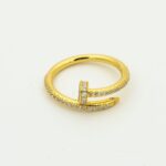 [Eternal Jewelry]JUSTE RING 1.8MM GOLD DIAMONDS - Image 2