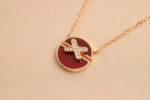[Eternal Jewelry]JEUX DE ROSE GOLD DIAMOND NECKLACE - Image 6