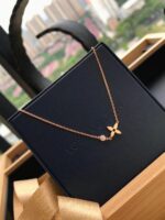 [Eternal Jewelry]BLOSSOM PENDANT PINK GOLD AND DIAMOND