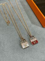 [Eternal Jewelry]H CIRCE MOISSANITE PENDANT NECKLACE GOLD - Image 3