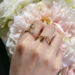 [Eternal Jewelry]HM KELLY CLOCHETTE DOUBLE RING IN  WITH DIAMONDS - Image 3