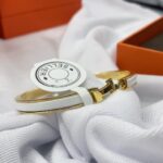 [Eternal Jewelry]CLASSIC HM CLIC WHITE 8MM ENAMEL BRACELET - Image 5