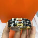 [Eternal Jewelry]CLASSIC HM CLIC BLACK 8MM ENAMEL BRACELET - Image 9