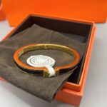 [Eternal Jewelry]CLASSIC HM CLIC BLACK 8MM ENAMEL BRACELET - Image 7