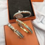 [Eternal Jewelry]CLASSIC HM CLIC GREEN 8MM ENAMEL BRACELET - Image 3