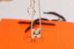 [Eternal Jewelry]HM NECKLACE H LETTER OVAL SERIES - Image 4