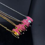 [Eternal Jewelry]H NECKLACE PINK - Image 2
