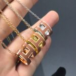 [Eternal Jewelry]H NECKLACE BROWN - Image 2