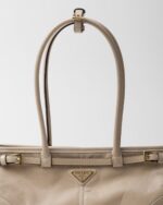 Prada Bonnie Medium Leather Handbag Lilac - Image 3