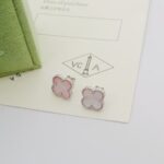 [Eternal Jewelry]Clover Mini Pink Earrings - Image 6