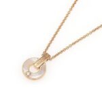 [Eternal Jewelry]GARI NECKLACE PINK GOLD MOP - Image 2
