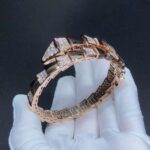 [Eternal Jewelry]SERPENTI BRACELET PINK GOLD DIAMOND - Image 4