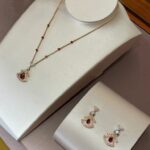 [Eternal Jewelry]DREAM NECKLACE CARNELIAN DIAMOND PINK GOLD - Image 6
