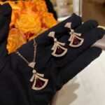 [Eternal Jewelry]DREAM NECKLACE CARNELIAN DIAMOND PINK GOLD - Image 3