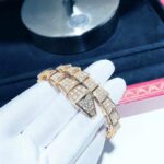 [Eternal Jewelry]SERPENTI BRACELET 8MM PINK GOLD DIAMOND - Image 3