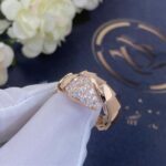 [Eternal Jewelry]SERPENTI RING PINK GOLD DIAMOND - Image 5