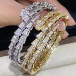 [Eternal Jewelry]SERPENTI BRACELET GOLD DIAMOND DOUBLE ROW - Image 5