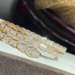 [Eternal Jewelry]SERPENTI BRACELET GOLD DIAMOND DOUBLE ROW - Image 3