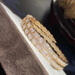 [Eternal Jewelry]SERPENTI BRACELET GOLD DIAMOND DOUBLE ROW - Image 2