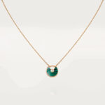 [Eternal Jewelry]AMULETTE ROSE GOLD MALACHITE NECKLACE - Image 2