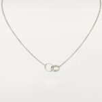 [Eternal Jewelry]LOVE NECKLACE PINK GOLD AND SILVER - Image 2