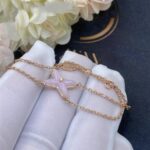 [Eternal Jewelry]JEUX BRACELET PINK MOP PINK GOLD 1 DIAMOND - Image 2