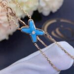 [Eternal Jewelry]JEUX BRACELET TURQUOISE PINK GOLD 1 DIAMOND - Image 2