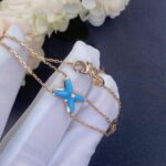 [Eternal Jewelry]JEUX BRACELET TURQUOISE PINK GOLD 1 DIAMOND - Image 5