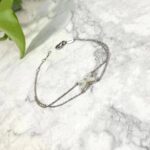[Eternal Jewelry]JEUX BRACELET WHITE MOP SILVER 1 DIAMOND - Image 2