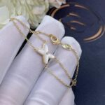 [Eternal Jewelry]JEUX BRACELET WHITE MOP GOLD 1 DIAMOND - Image 2