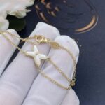 [Eternal Jewelry]JEUX BRACELET WHITE MOP GOLD 1 DIAMOND - Image 3