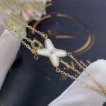 [Eternal Jewelry]JEUX BRACELET WHITE MOP GOLD 1 DIAMOND - Image 4