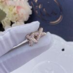 [Eternal Jewelry]JEUX DE PINK GOLD DIAMOND EARRINGS - Image 2