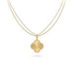 [Eternal Jewelry]CLOVER 25MM PEDANT NECKLACE GOLD - Image 2