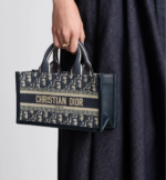 East-West Dior Book Tote with strap - Image 8