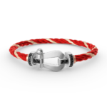 [Eternal Jewelry]FORCE LARGE HORSESHOE BLACK DIAMOND BRACELET SILVER - Image 13