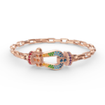 [Eternal Jewelry]FORCE LARGE HORSESHOE CLASP  METAL BRACELET - Image 8